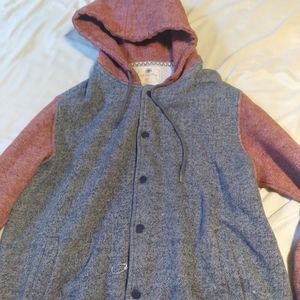 ON THE BYAS button up Hoodia!